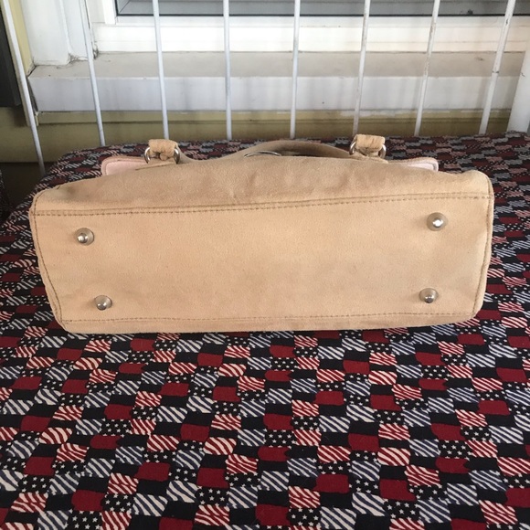 🟢2 FOR $15❣️CUTE GAP PURSE *SALE! *LIGHT TAN & SILVER *PINK *VINTAGE Y2K! - Picture 4 of 11